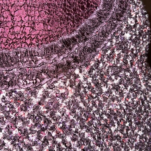 Chico’s NWT🏷 Texture Tweed Tank in purples Size 1 / Medium - Picture 6 of 6